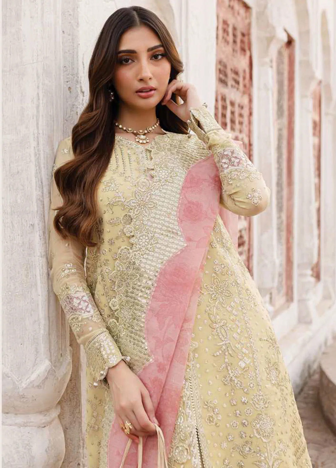 Ritzier By Farasha Embroidered Net 3 Piece Unstitched Suit FSH24R D-02 MARIGOLD BLISS Ritzier By Farasha Embroidered Net 3 Piece Unstitched Suit FSH24R D-02 MARIGOLD BLISS