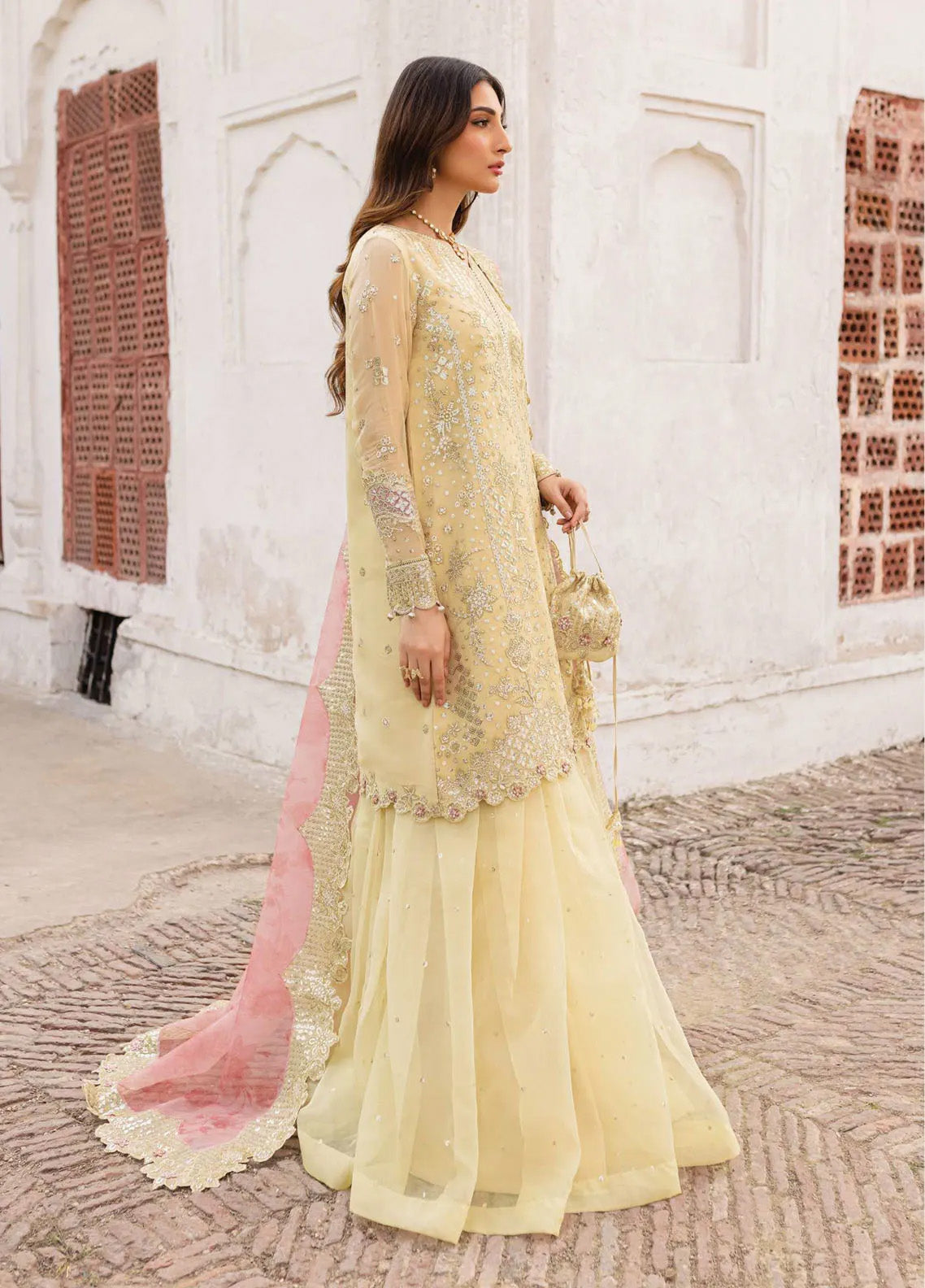 Ritzier By Farasha Embroidered Net 3 Piece Unstitched Suit FSH24R D-02 MARIGOLD BLISS Ritzier By Farasha Embroidered Net 3 Piece Unstitched Suit FSH24R D-02 MARIGOLD BLISS
