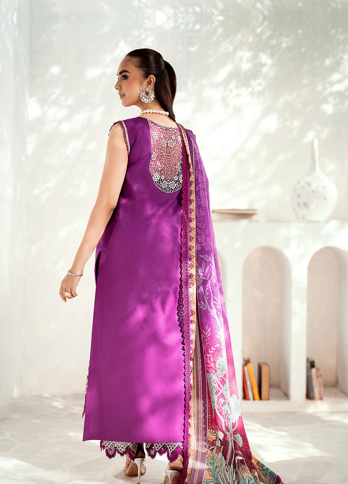 Riwaayat By Bin Ilyas Embroidered Lawn 3 Piece Unstitched Suit BI24R 301 A Riwaayat By Bin Ilyas Embroidered Lawn 3 Piece Unstitched Suit BI24R 301 A