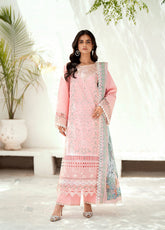 Riwaayat By Bin Ilyas Embroidered Lawn 3 Piece Unstitched Suit BI24R 301 B