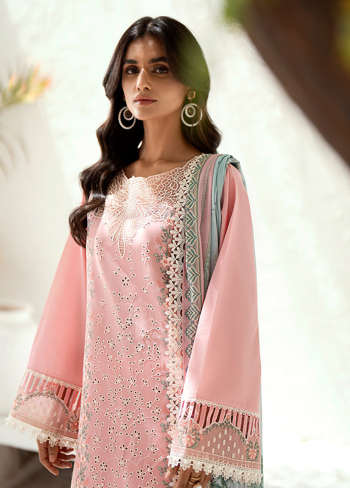 Riwaayat By Bin Ilyas Embroidered Lawn 3 Piece Unstitched Suit BI24R 301 B Riwaayat By Bin Ilyas Embroidered Lawn 3 Piece Unstitched Suit BI24R 301 B