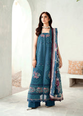 Riwaayat By Bin Ilyas Embroidered Lawn 3 Piece Unstitched Suit BI24R 307 B