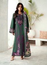 Riwaayat By Bin Ilyas Embroidered Lawn 3 Piece Unstitched Suit BI24R 308 B