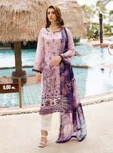 Riwayat By Ramsha Embroidered Lawn 3 Piece Unstitched Suit RM25RLEL Y-1101