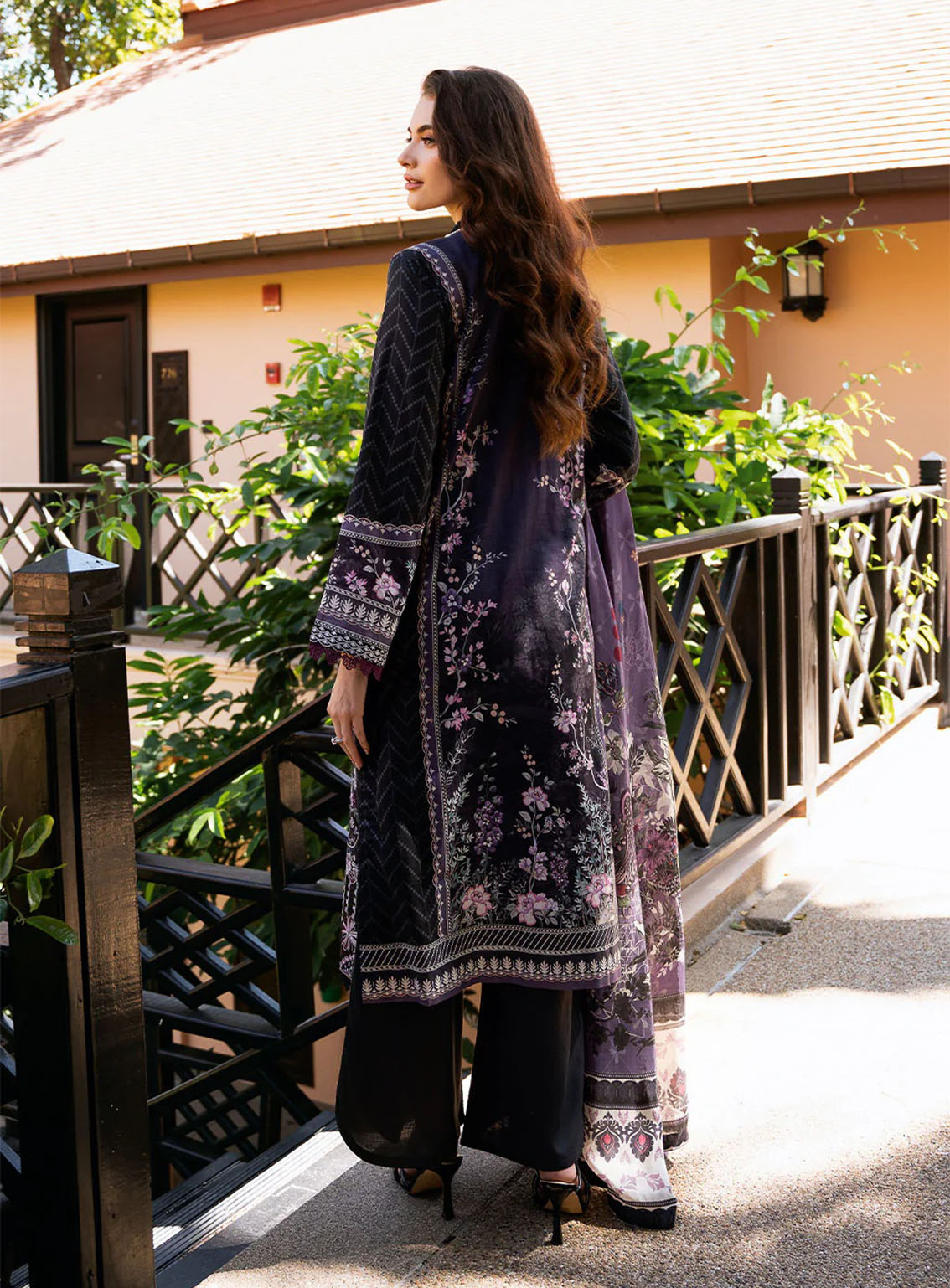 Riwayat By Ramsha Embroidered Lawn 3 Piece Unstitched Suit RM25RLEL Y-1105 Riwayat By Ramsha Embroidered Lawn 3 Piece Unstitched Suit RM25RLEL Y-1105
