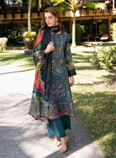 Riwayat By Ramsha Embroidered Lawn 3 Piece Unstitched Suit RM25RLEL Y-1107
