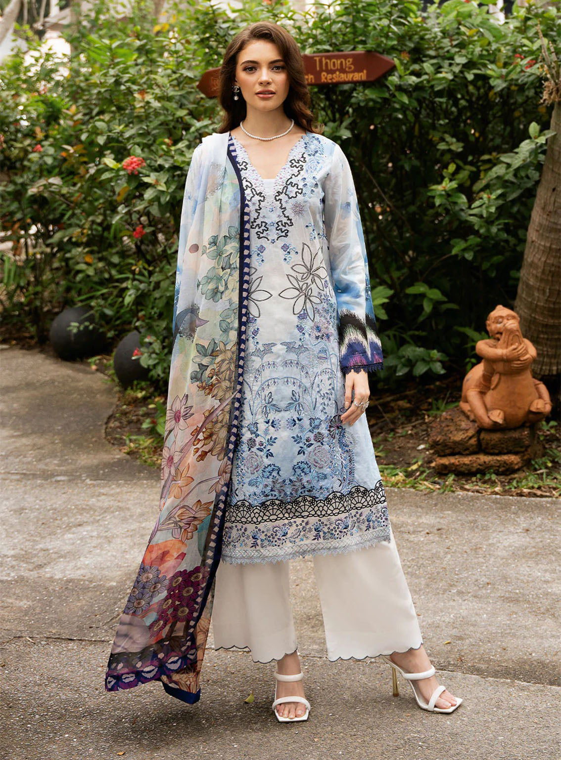 Riwayat By Ramsha Embroidered Lawn 3 Piece Unstitched Suit RM25RLEL Y-1108 Riwayat By Ramsha Embroidered Lawn 3 Piece Unstitched Suit RM25RLEL Y-1108
