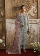 Romansiyyah By Emaan Adeel Embroidered Chiffon 3 Piece Unstitched Suit EA25RLF D-MAHPARI