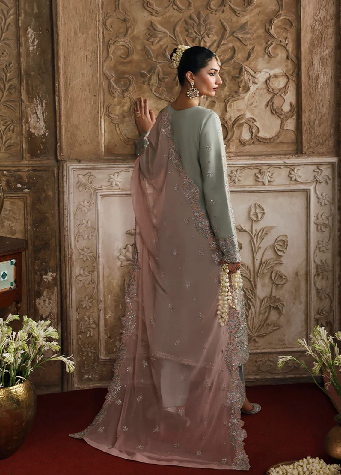 Romansiyyah By Emaan Adeel Embroidered Chiffon 3 Piece Unstitched Suit EA25RLF D-MAHPARI Romansiyyah By Emaan Adeel Embroidered Chiffon 3 Piece Unstitched Suit EA25RLF D-MAHPARI