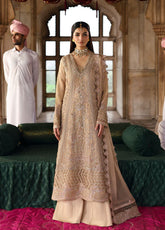 Romansiyyah By Emaan Adeel Embroidered Chiffon 3 Piece Unstitched Suit EA25RLF D-SHAHNOOR