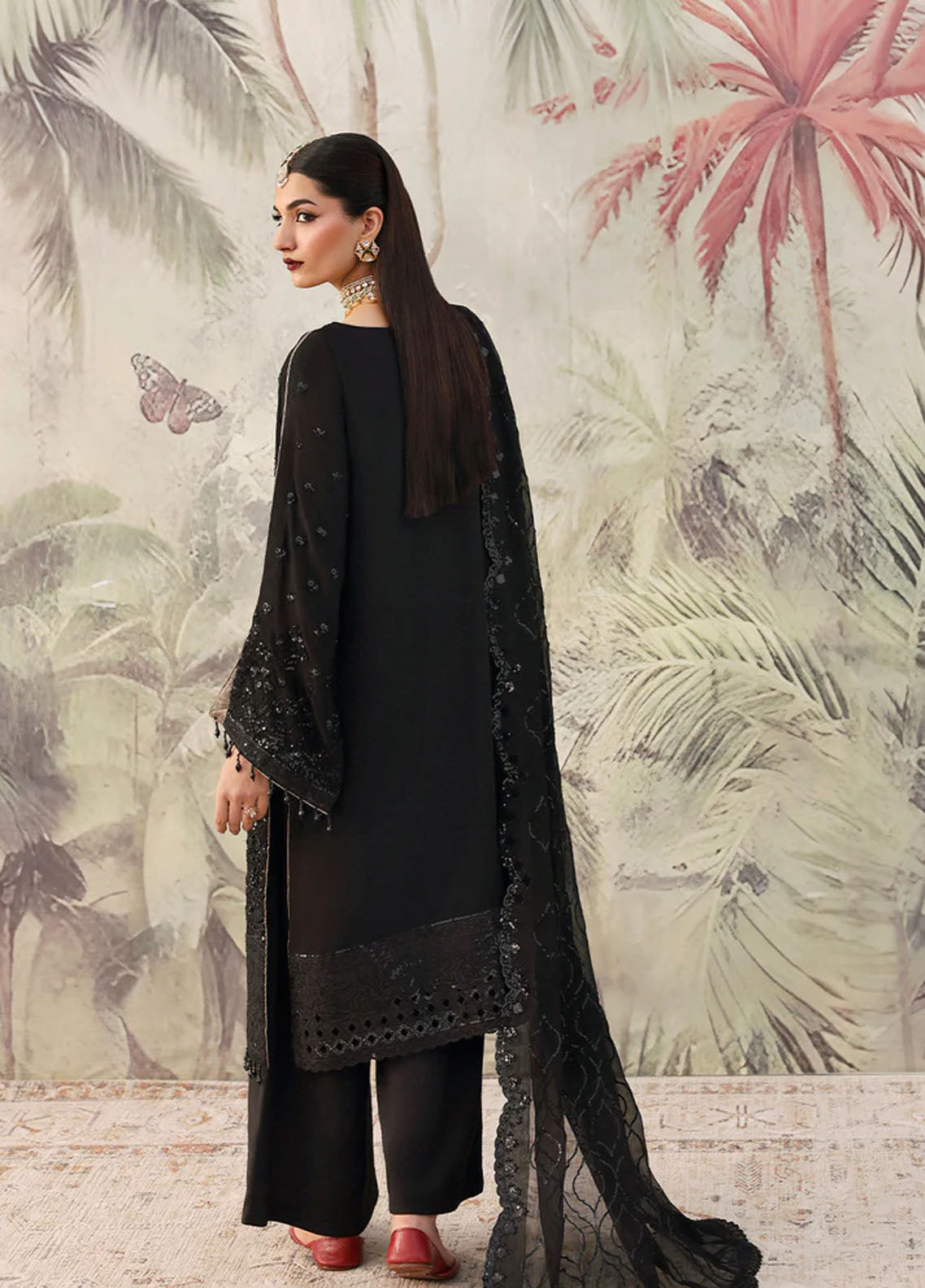 Romansiyyah By Emaan Adeel Embroidered Chiffon 3 Piece Unstitched Suit EA25RLF D-ZAREENAH Romansiyyah By Emaan Adeel Embroidered Chiffon 3 Piece Unstitched Suit EA25RLF D-ZAREENAH