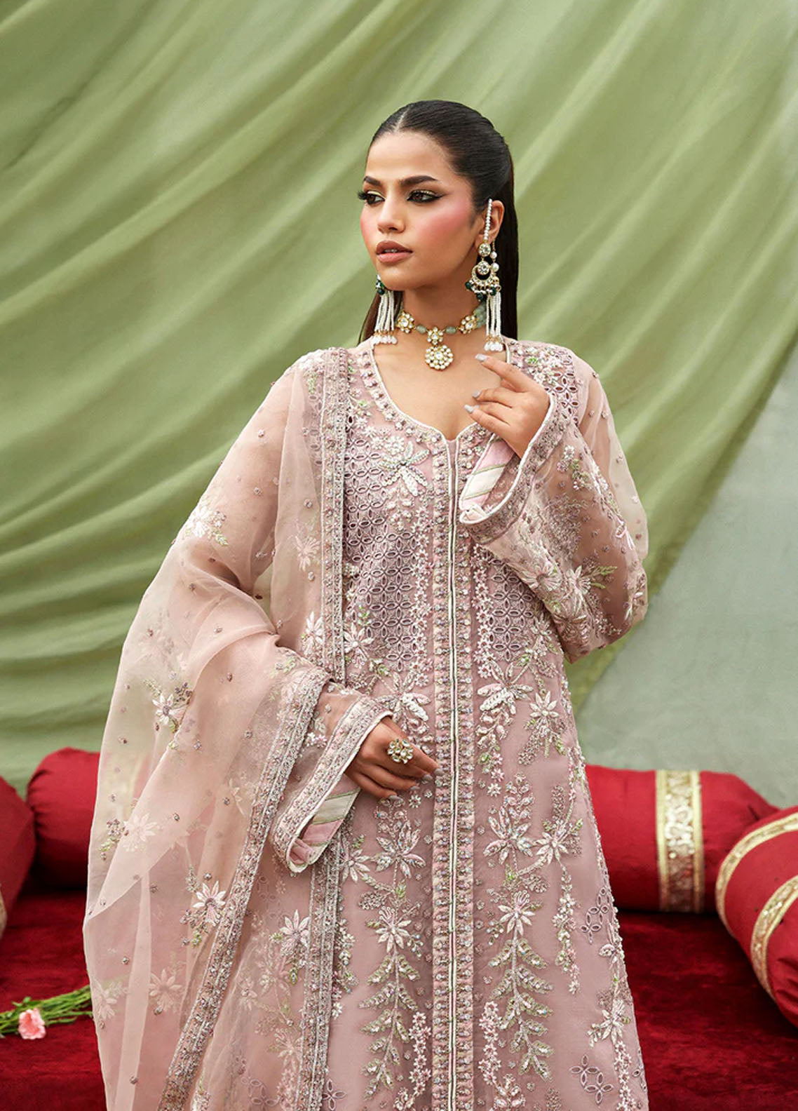 Romansiyyah By Emaan Adeel Embroidered Organza 3 Piece Unstitched Suit EA25RLF D-GULRUKH Romansiyyah By Emaan Adeel Embroidered Organza 3 Piece Unstitched Suit EA25RLF D-GULRUKH