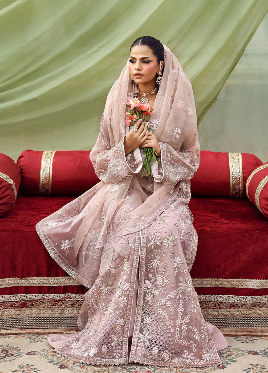Romansiyyah By Emaan Adeel Embroidered Organza 3 Piece Unstitched Suit EA25RLF D-GULRUKH Romansiyyah By Emaan Adeel Embroidered Organza 3 Piece Unstitched Suit EA25RLF D-GULRUKH