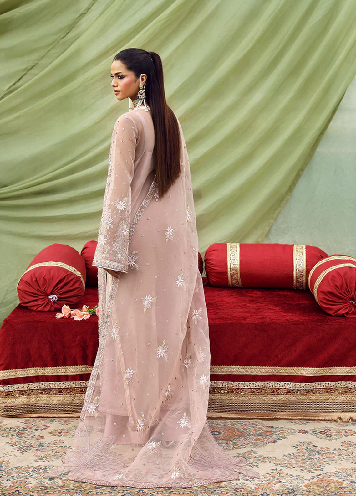 Romansiyyah By Emaan Adeel Embroidered Organza 3 Piece Unstitched Suit EA25RLF D-GULRUKH Romansiyyah By Emaan Adeel Embroidered Organza 3 Piece Unstitched Suit EA25RLF D-GULRUKH