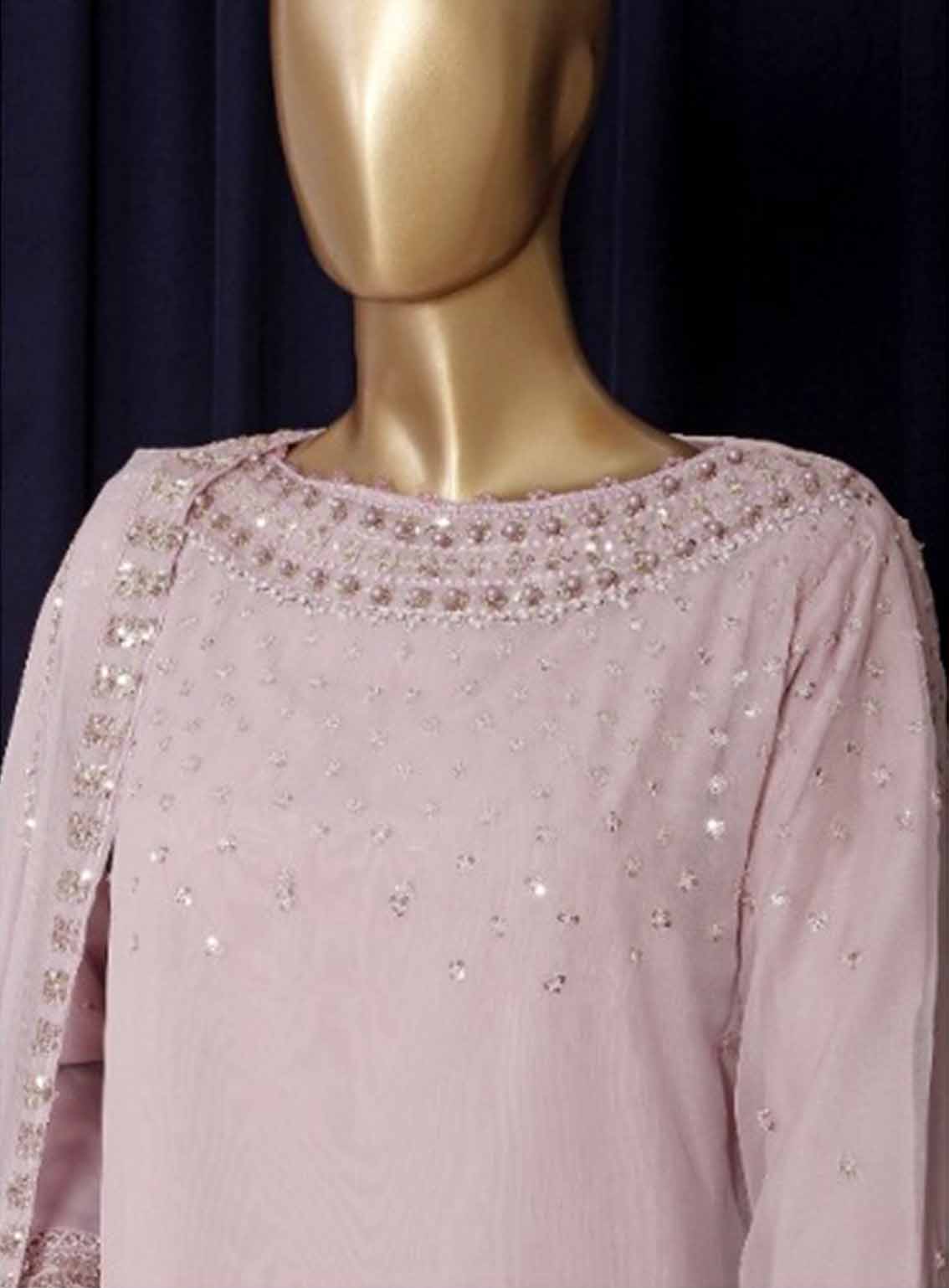 Romosh Embroidered Organza 3 Piece Stitched Suit RNPC25FE D-219-PPL Romosh Embroidered Organza 3 Piece Stitched Suit RNPC25FE D-219-PPL