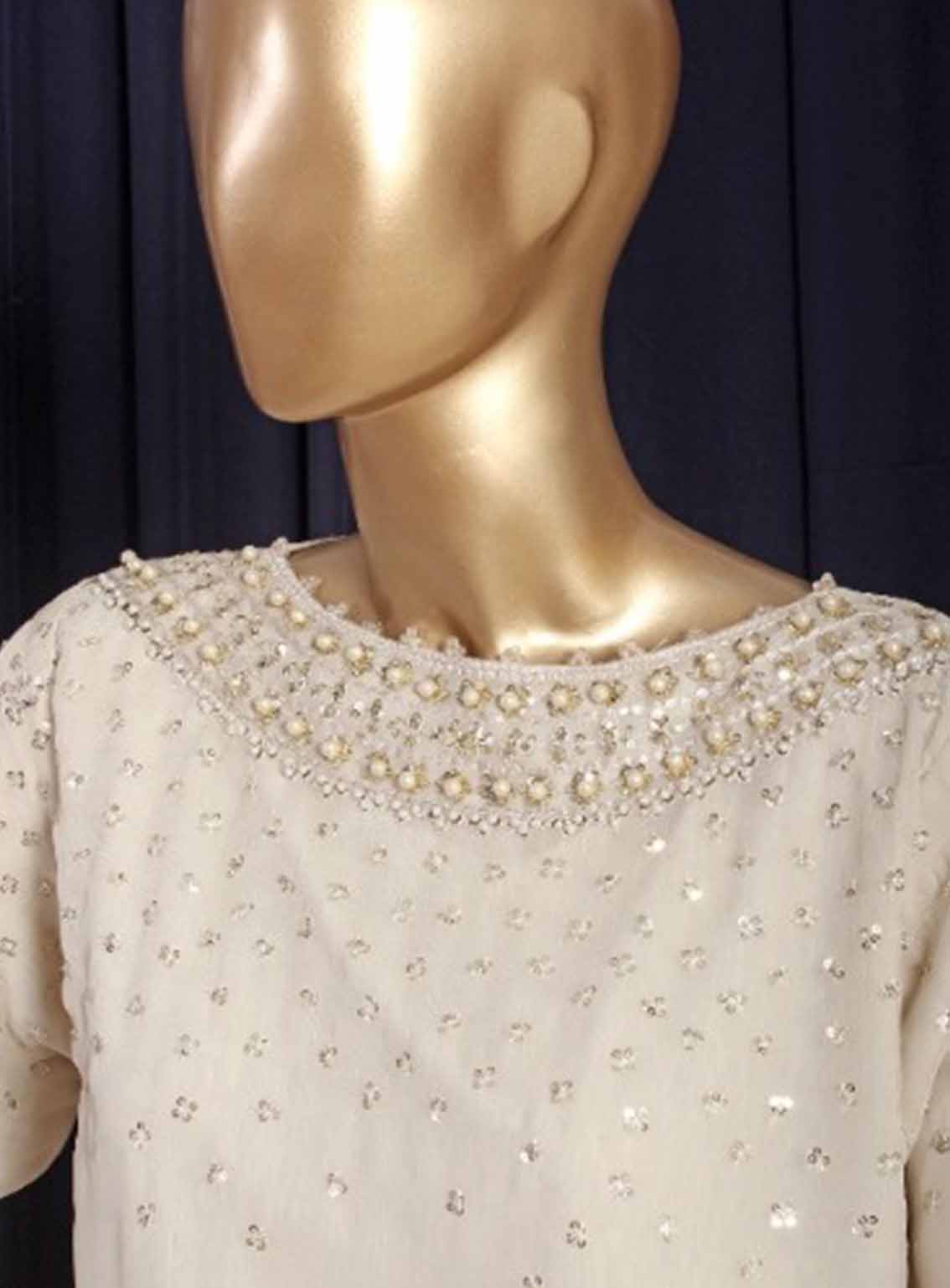 Romosh Embroidered Organza 3 Piece Stitched Suit RNPC25FE D-219-SKN Romosh Embroidered Organza 3 Piece Stitched Suit RNPC25FE D-219-SKN