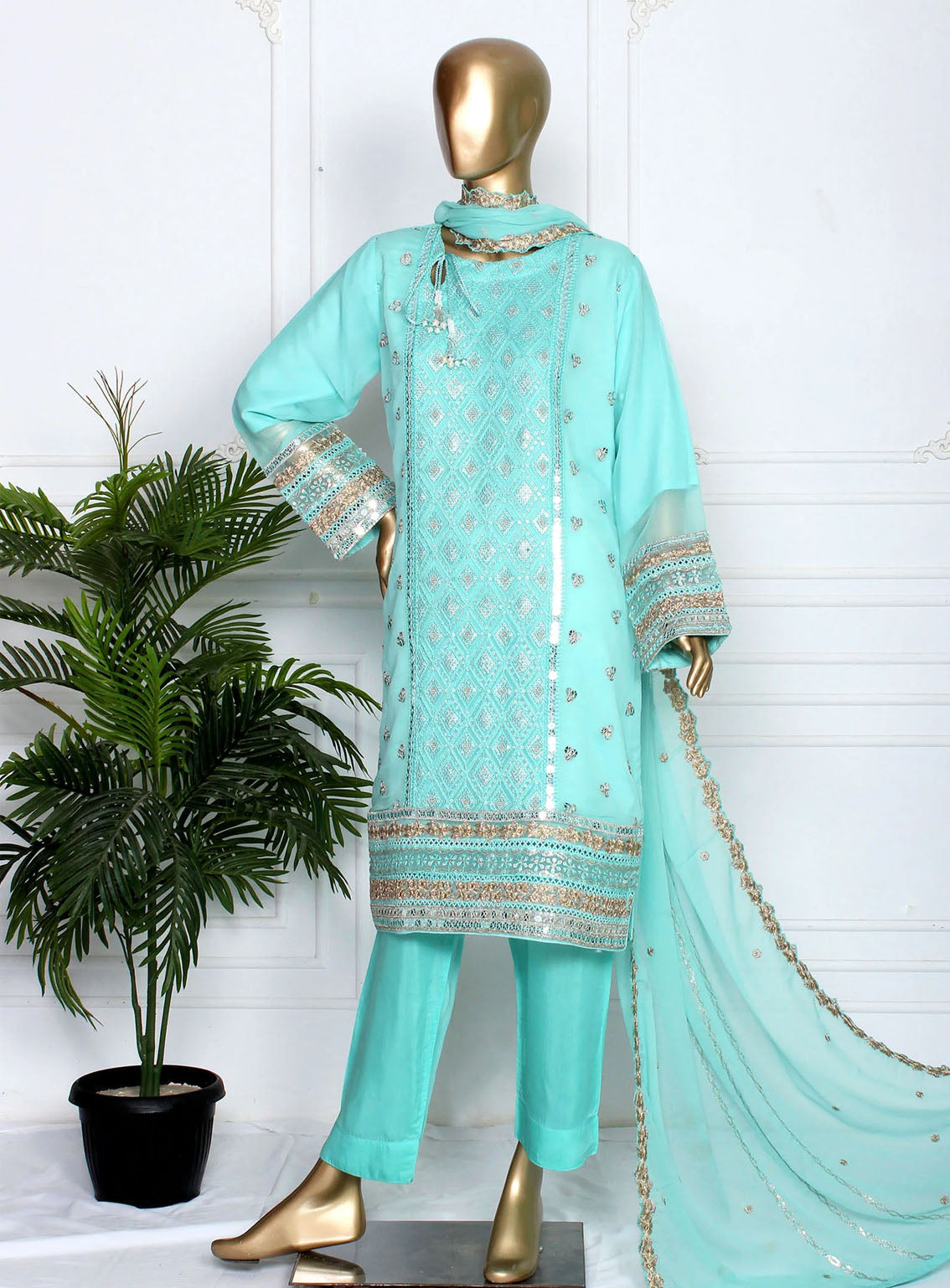 Romosh Fancy Embroidered Chiffon 3 Piece Stitched Suit - RNPC24FE RO-132 DAIMOND DIVA Romosh Fancy Embroidered Chiffon 3 Piece Stitched Suit - RNPC24FE RO-132 DAIMOND DIVA