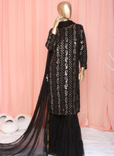 Romosh Fancy Embroidered Chiffon 3 Piece Stitched Suit - RNPC24FE RO-146 ROYAL ELEGANCE-1