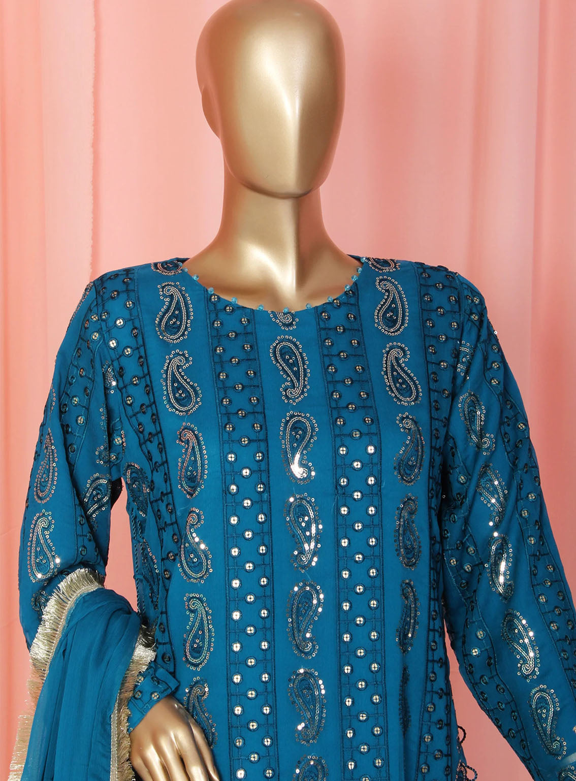 Romosh Fancy Embroidered Chiffon 3 Piece Stitched Suit - RNPC24FE RO-146 ROYAL ELEGANCE-2 Romosh Fancy Embroidered Chiffon 3 Piece Stitched Suit - RNPC24FE RO-146 ROYAL ELEGANCE-2