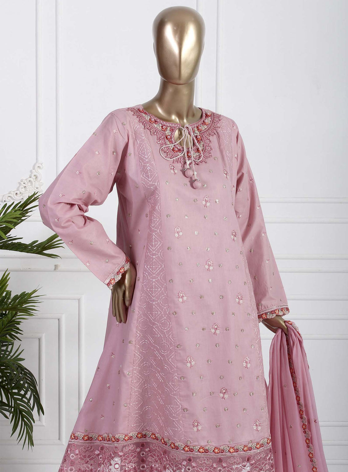 Romosh Fancy Embroidered Chiffon 3 Piece Stitched Suit - RNPC24FE RO-156 LAVENDER LOVE-1 Romosh Fancy Embroidered Chiffon 3 Piece Stitched Suit - RNPC24FE RO-156 LAVENDER LOVE-1