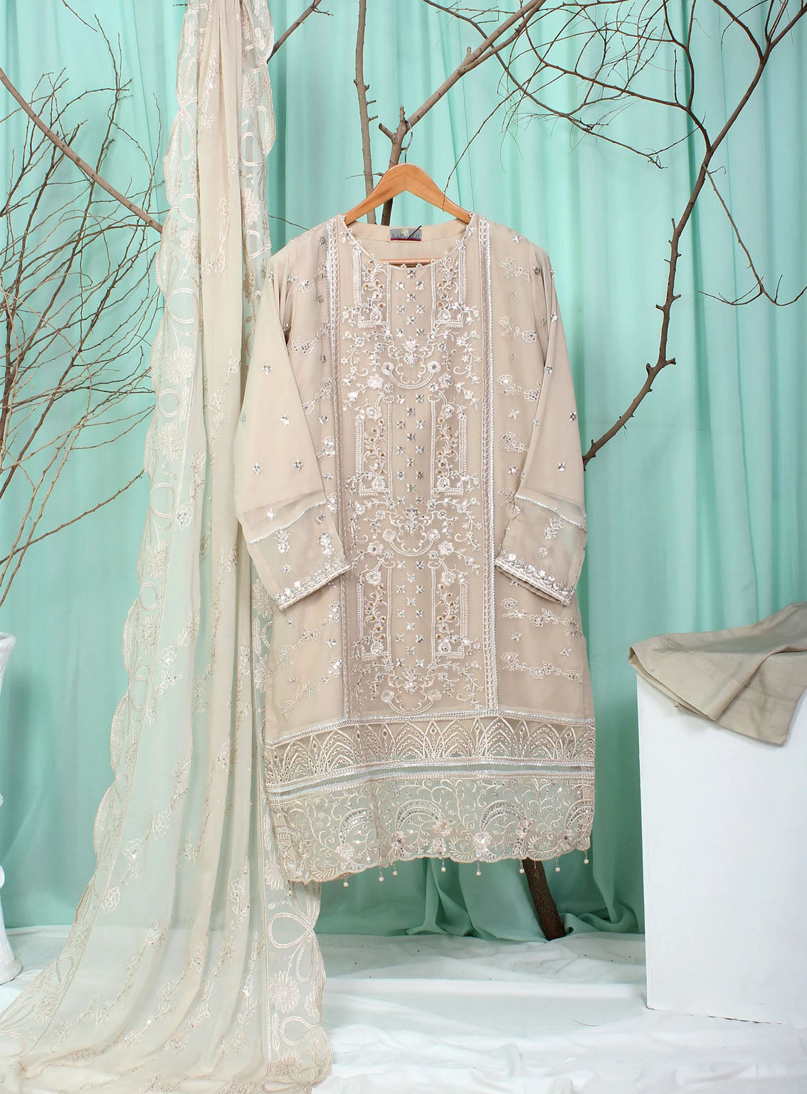 Romosh Fancy Embroidered Chiffon 3 Piece Stitched Suit - RNPC24FE RO-83 ENCHANTIVA-1 Romosh Fancy Embroidered Chiffon 3 Piece Stitched Suit - RNPC24FE RO-83 ENCHANTIVA-1