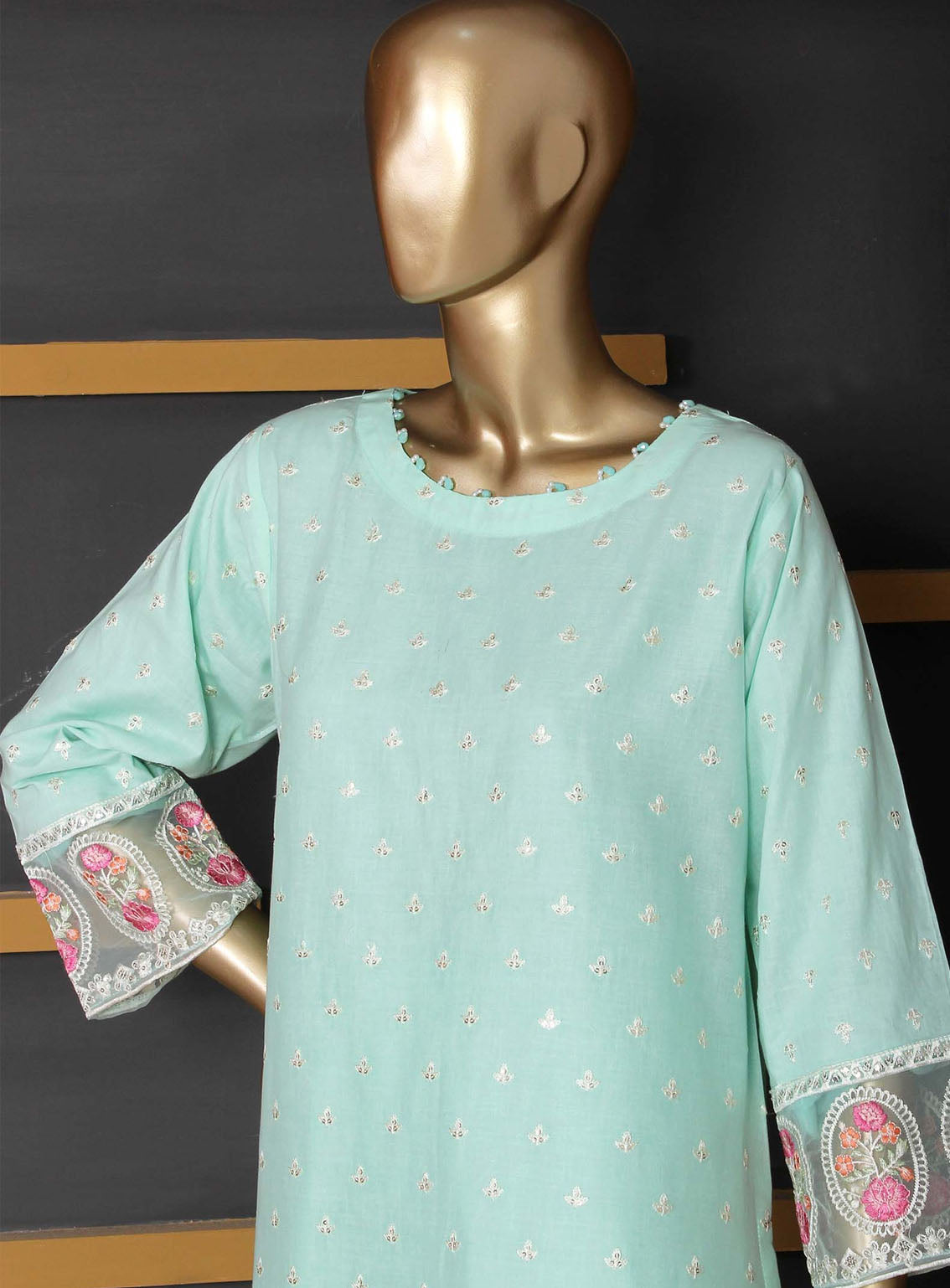 Romosh Fancy Embroidered Cotton 3 Piece Stitched Suit - RNPC24FE RO-157 BLOSSOM DREAM-1 Romosh Fancy Embroidered Cotton 3 Piece Stitched Suit - RNPC24FE RO-157 BLOSSOM DREAM-1