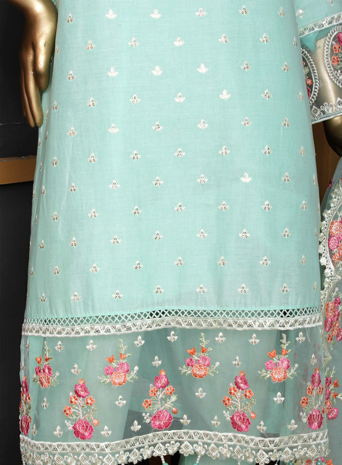 Romosh Fancy Embroidered Cotton 3 Piece Stitched Suit - RNPC24FE RO-157 BLOSSOM DREAM-1 Romosh Fancy Embroidered Cotton 3 Piece Stitched Suit - RNPC24FE RO-157 BLOSSOM DREAM-1