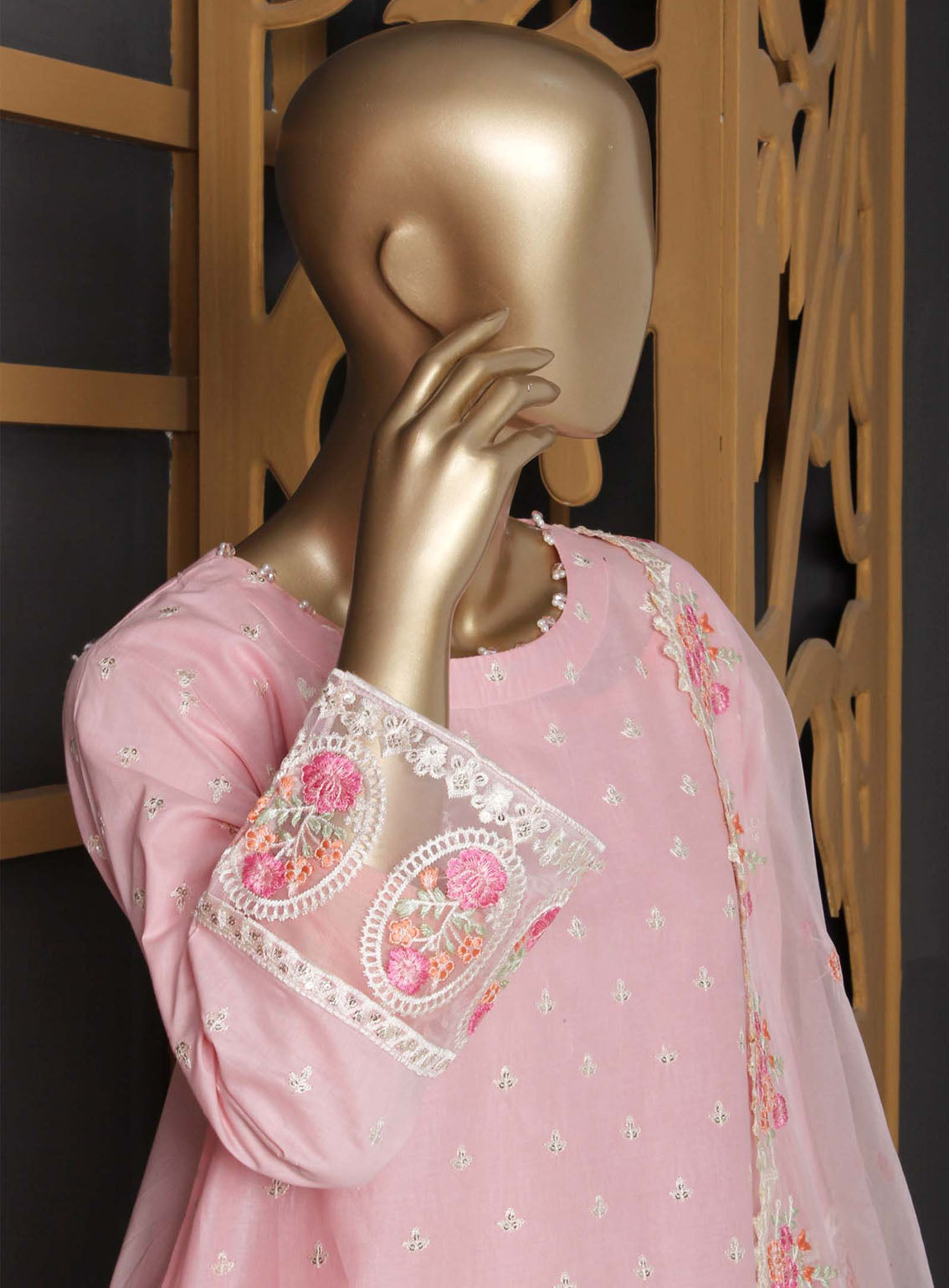 Romosh Fancy Embroidered Cotton 3 Piece Stitched Suit - RNPC24FE RO-157 BLOSSOM DREAM-2 Romosh Fancy Embroidered Cotton 3 Piece Stitched Suit - RNPC24FE RO-157 BLOSSOM DREAM-2
