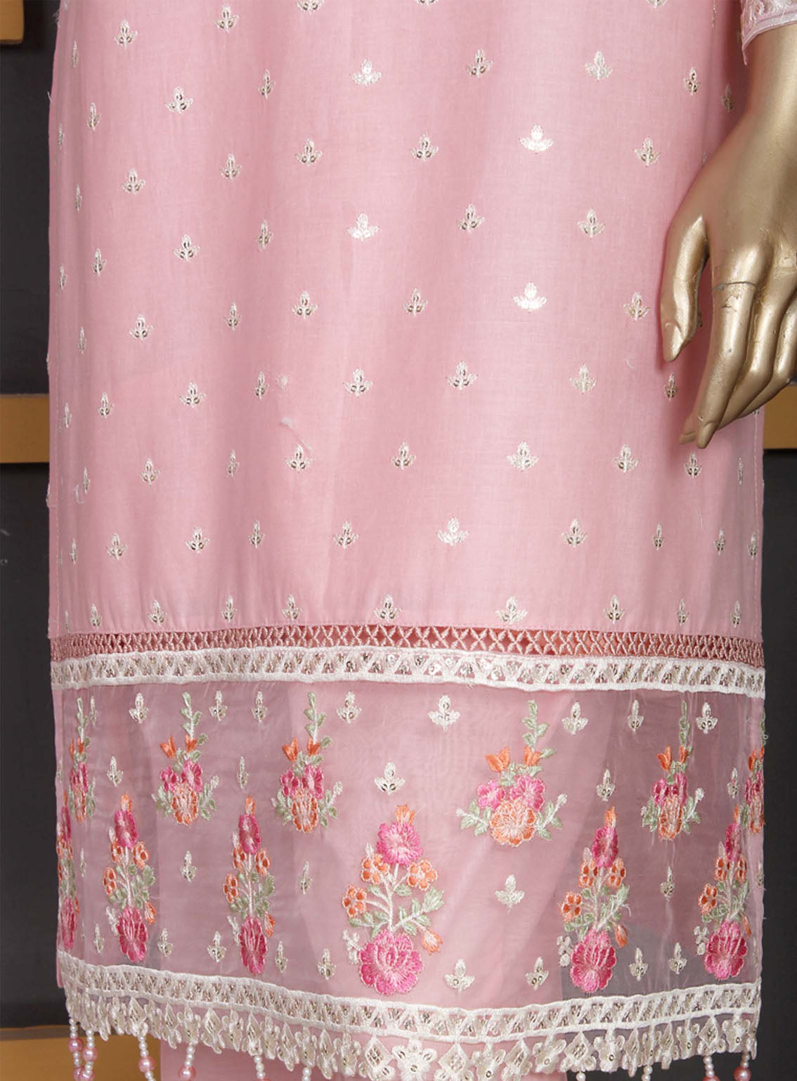 Romosh Fancy Embroidered Cotton 3 Piece Stitched Suit - RNPC24FE RO-157 BLOSSOM DREAM-2 Romosh Fancy Embroidered Cotton 3 Piece Stitched Suit - RNPC24FE RO-157 BLOSSOM DREAM-2