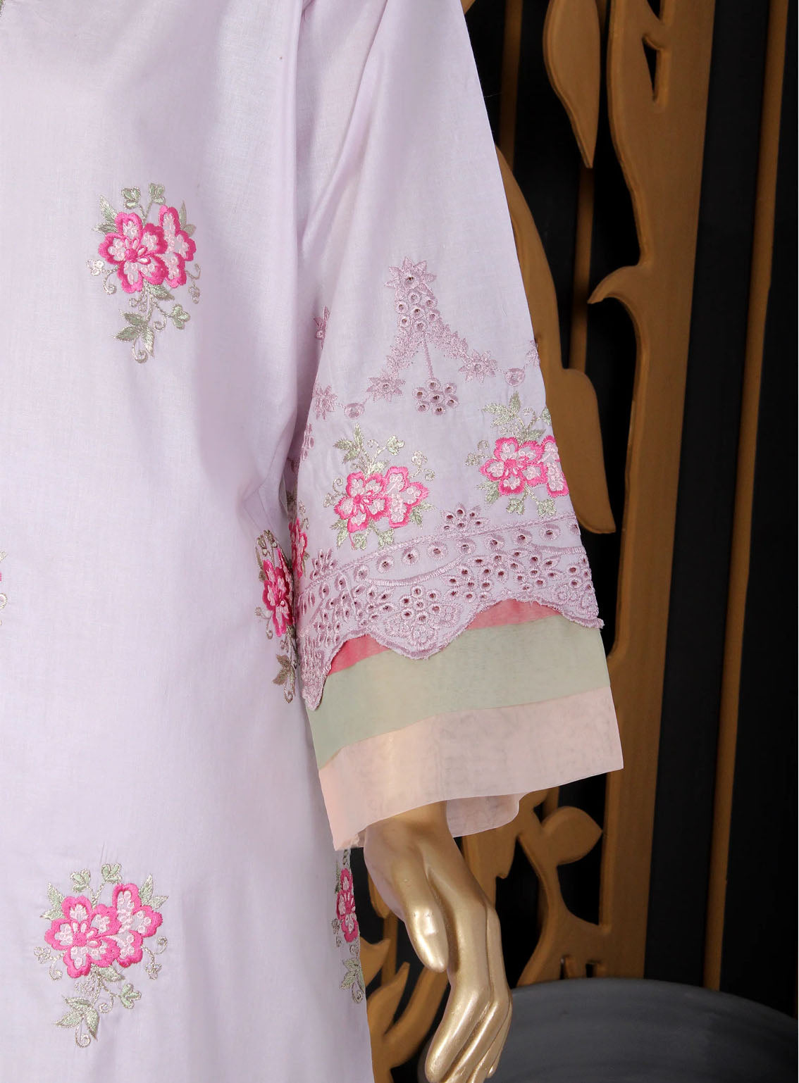 Romosh Fancy Embroidered Cotton 3 Piece Stitched Suit - RNPC24FE RO-78 VINTAGE ROSE Romosh Fancy Embroidered Cotton 3 Piece Stitched Suit - RNPC24FE RO-78 VINTAGE ROSE