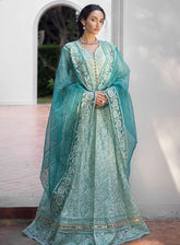 Roohi By Mushq Luxury Embroidered Organze 4 Piece Unstitched Suit MQ24R D-103 MEERA