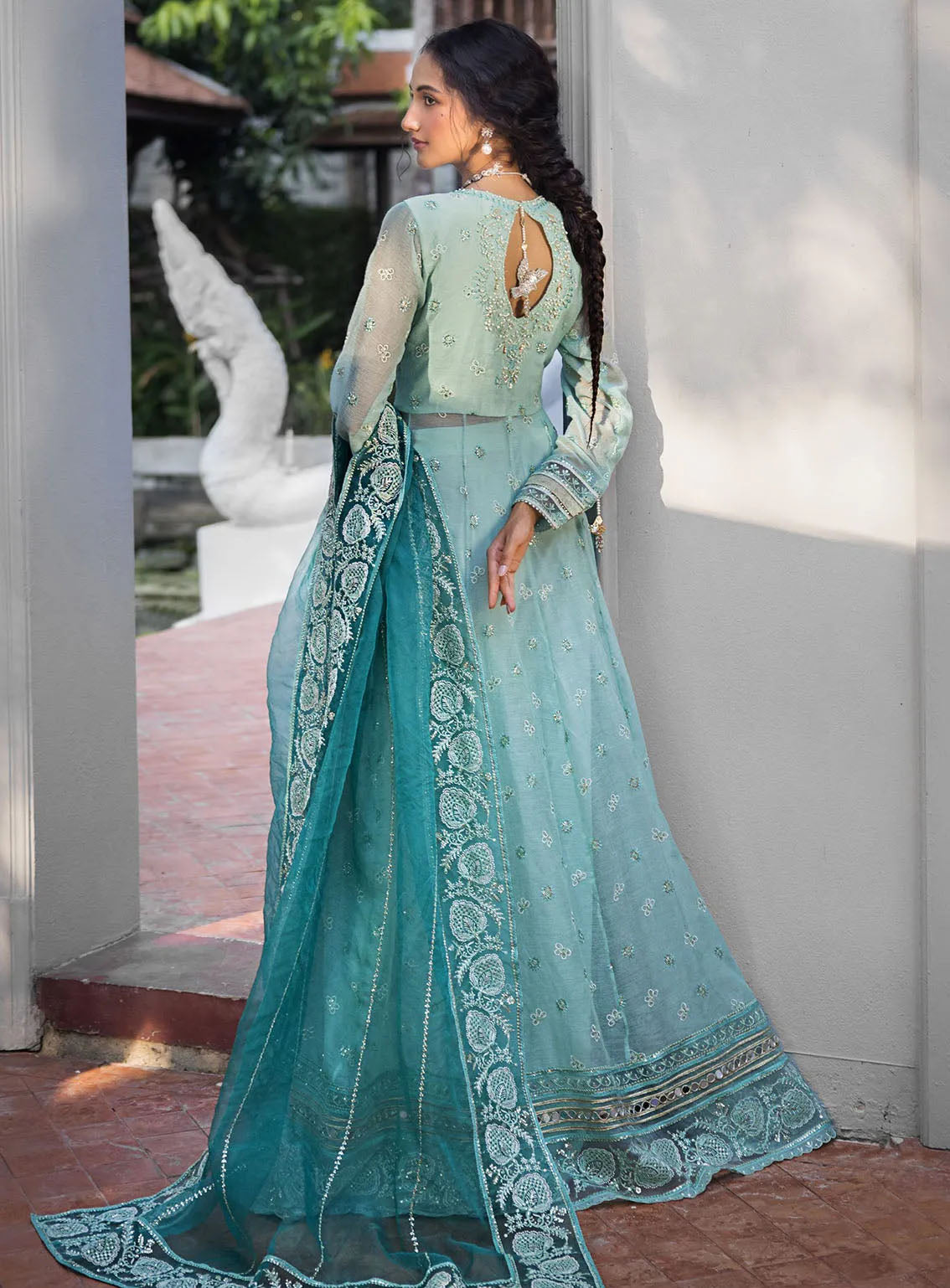 Roohi By Mushq Luxury Embroidered Organze 4 Piece Unstitched Suit MQ24R D-103 MEERA Roohi By Mushq Luxury Embroidered Organze 4 Piece Unstitched Suit MQ24R D-103 MEERA