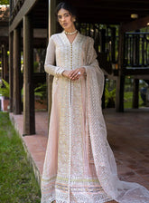 Roohi By Mushq Luxury Embroidered Organze 4 Piece Unstitched Suit MQ24R D-104 ANIKA