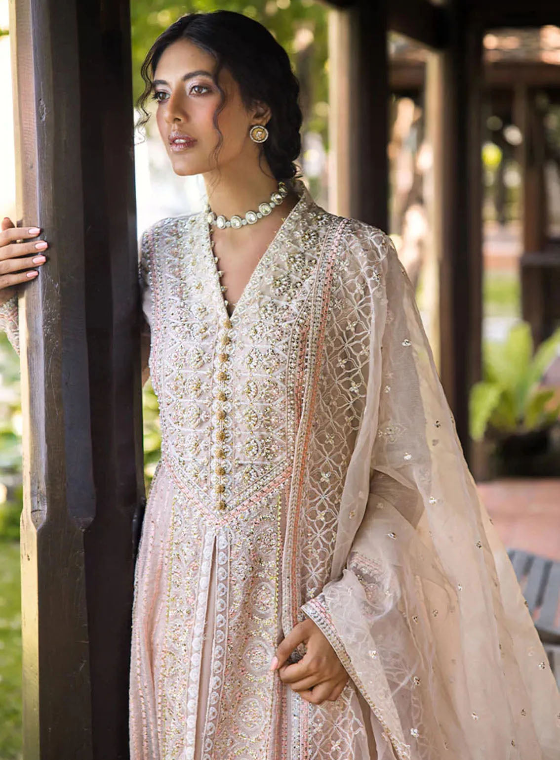 Roohi By Mushq Luxury Embroidered Organze 4 Piece Unstitched Suit MQ24R D-104 ANIKA Roohi By Mushq Luxury Embroidered Organze 4 Piece Unstitched Suit MQ24R D-104 ANIKA