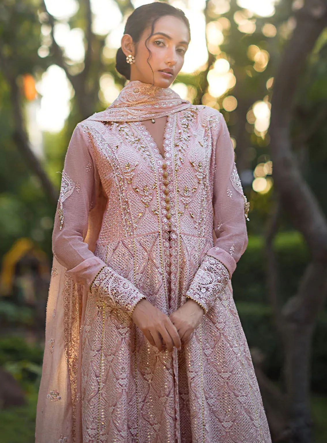 Roohi By Mushq Luxury Embroidered Organze 4 Piece Unstitched Suit MQ24R D-107 AANYA Roohi By Mushq Luxury Embroidered Organze 4 Piece Unstitched Suit MQ24R D-107 AANYA