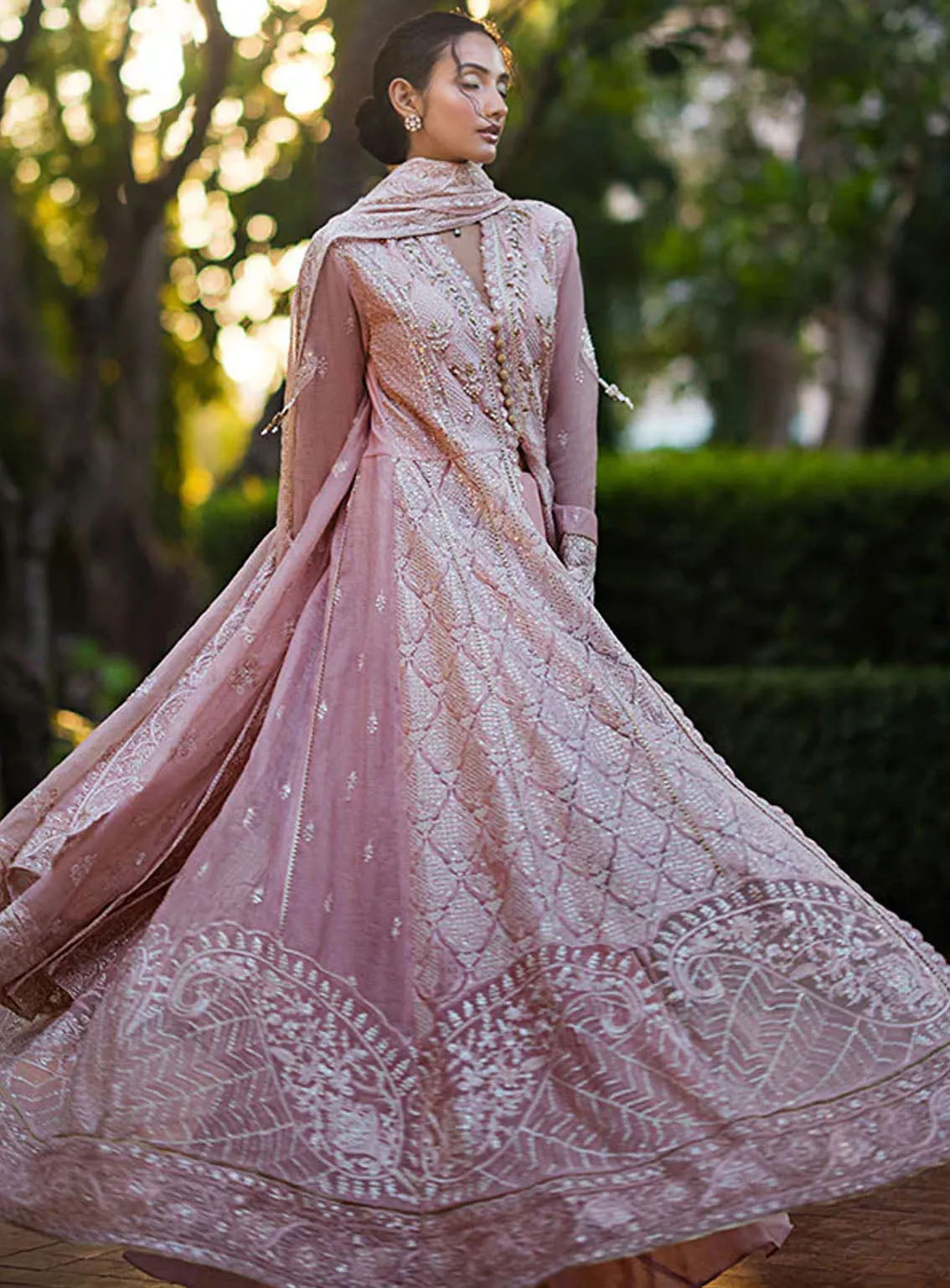 Roohi By Mushq Luxury Embroidered Organze 4 Piece Unstitched Suit MQ24R D-107 AANYA Roohi By Mushq Luxury Embroidered Organze 4 Piece Unstitched Suit MQ24R D-107 AANYA