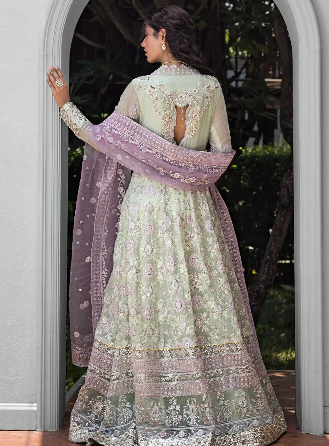 Roohi By Mushq Luxury Embroidered Organze 4 Piece Unstitched Suit MQ24R D-109 AARA Roohi By Mushq Luxury Embroidered Organze 4 Piece Unstitched Suit MQ24R D-109 AARA