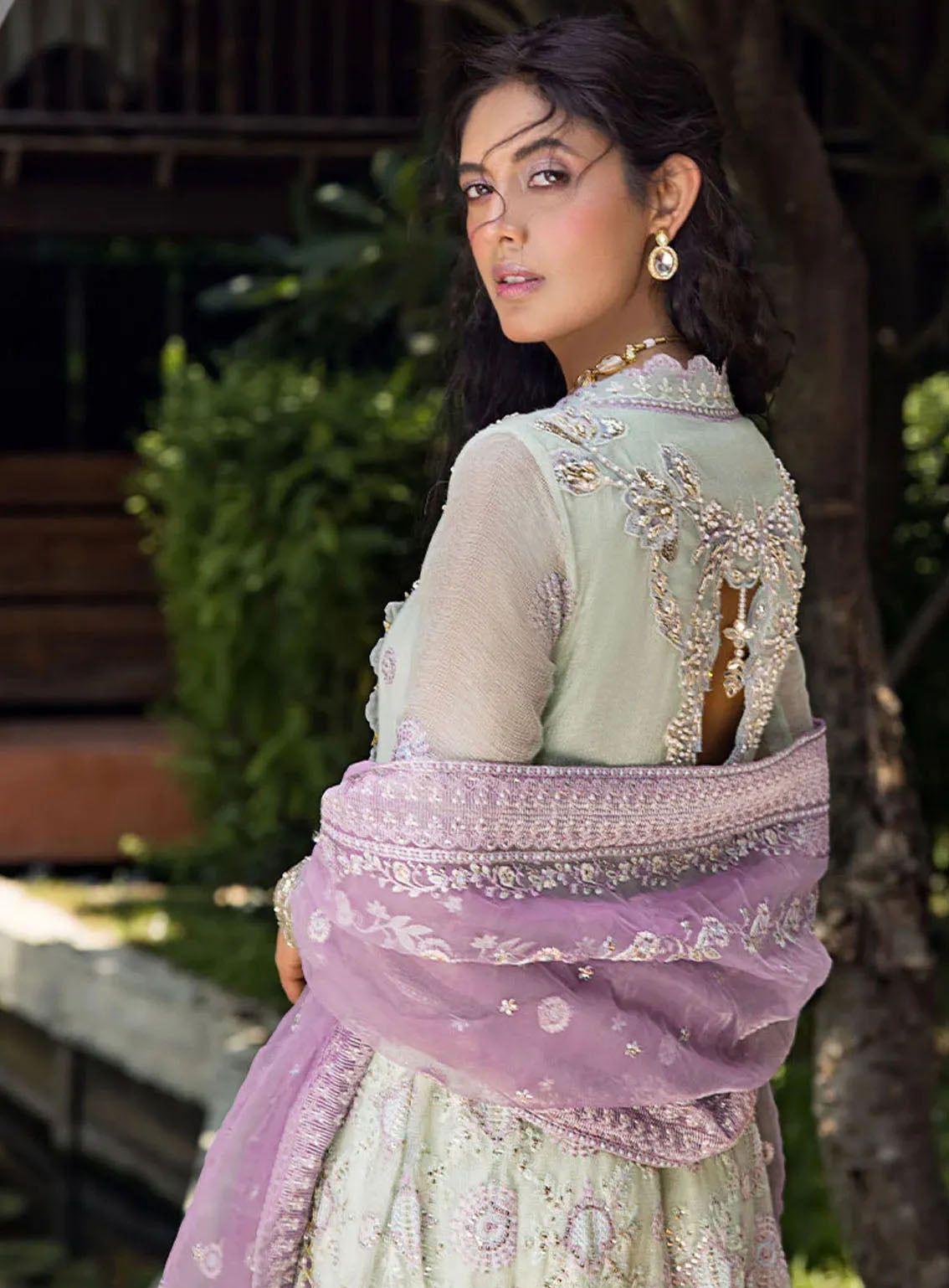 Roohi By Mushq Luxury Embroidered Organze 4 Piece Unstitched Suit MQ24R D-109 AARA Roohi By Mushq Luxury Embroidered Organze 4 Piece Unstitched Suit MQ24R D-109 AARA