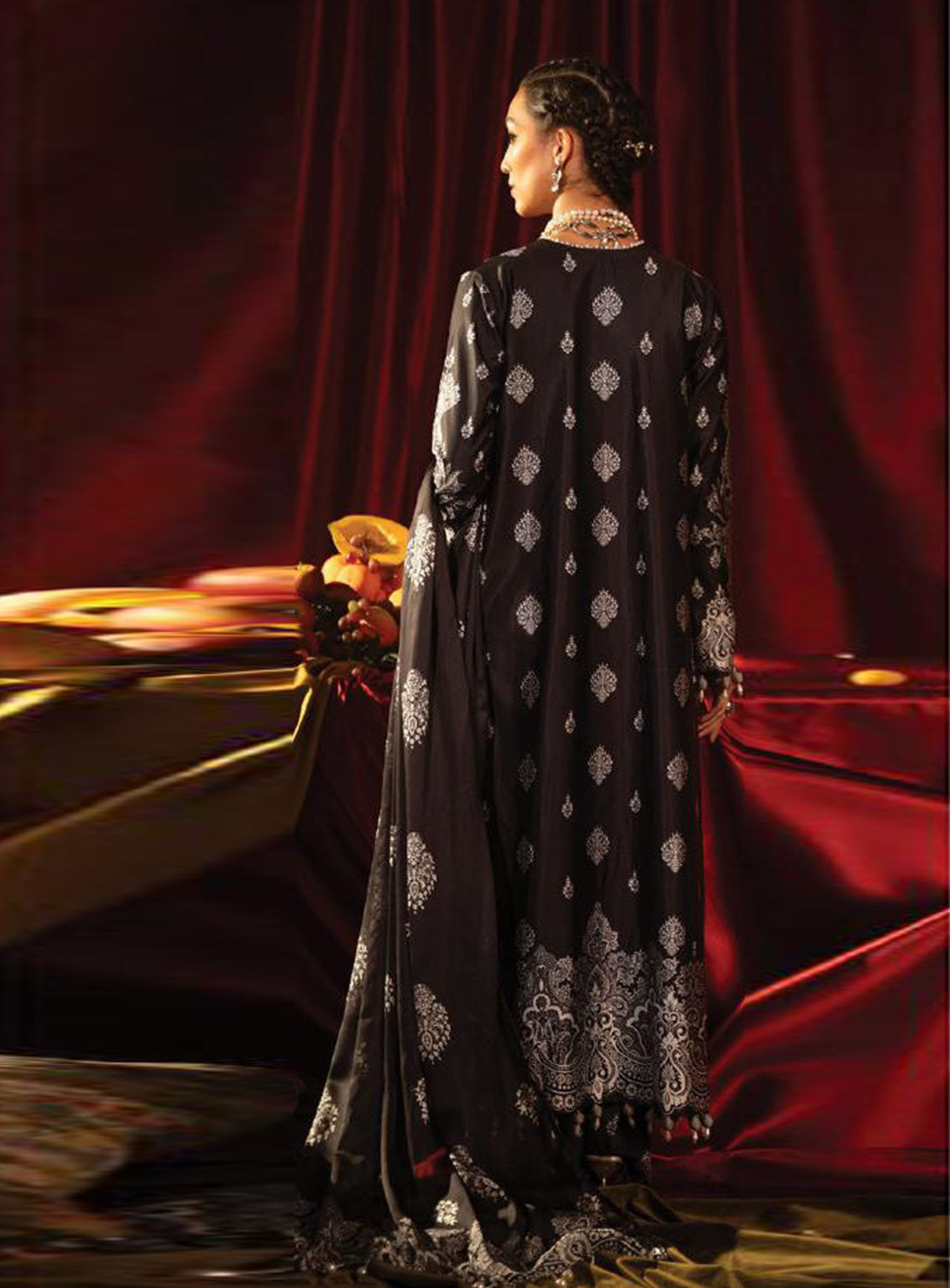 Roohi Silk By Myeesha Embroidered Silk 3 Piece Unstitched Suit MY24RS MS-1002 KHAAS Roohi Silk By Myeesha Embroidered Silk 3 Piece Unstitched Suit MY24RS MS-1002 KHAAS