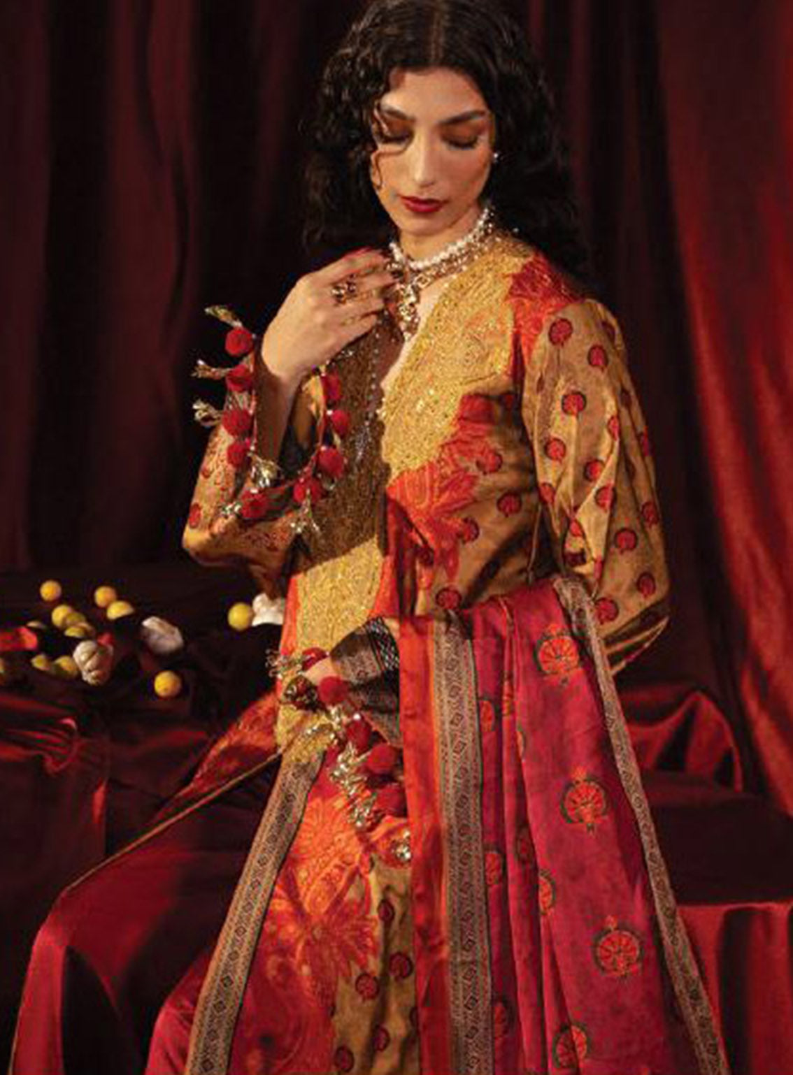 Roohi Silk By Myeesha Embroidered Silk 3 Piece Unstitched Suit MY24RS MS-1003 RUBAI Roohi Silk By Myeesha Embroidered Silk 3 Piece Unstitched Suit MY24RS MS-1003 RUBAI