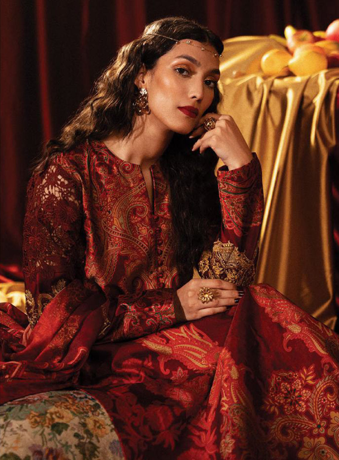 Roohi Silk By Myeesha Embroidered Silk 3 Piece Unstitched Suit MY24RS MS-1007 GULZAR Roohi Silk By Myeesha Embroidered Silk 3 Piece Unstitched Suit MY24RS MS-1007 GULZAR