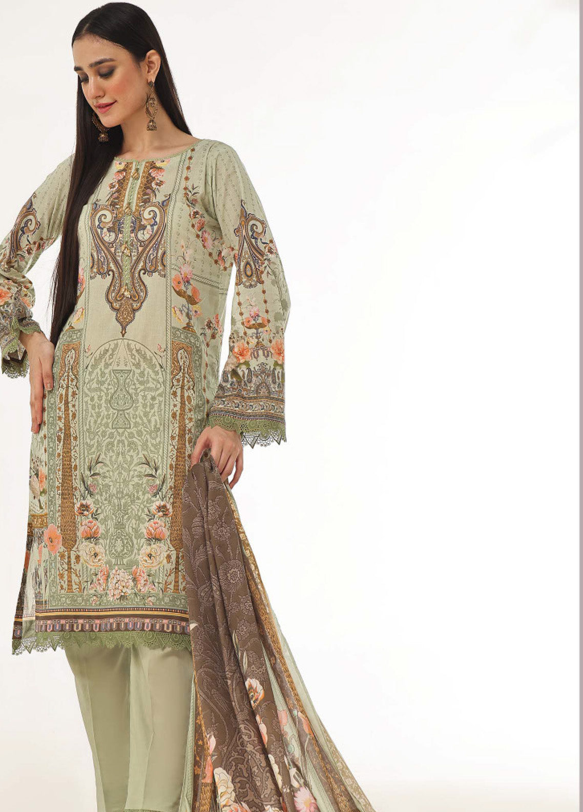 Roshni By OS Textile Digital Printed Lawn 3 Piece Unstitched Suit RS25SL D-20439A Roshni By OS Textile Digital Printed Lawn 3 Piece Unstitched Suit RS25SL D-20439A