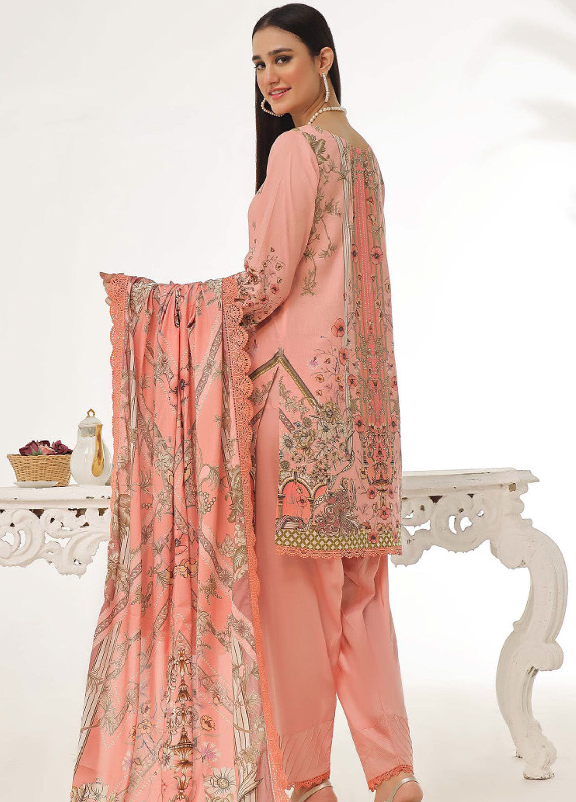 Roshni By OS Textile Digital Printed Lawn 3 Piece Unstitched Suit RS25SL D-20441B Roshni By OS Textile Digital Printed Lawn 3 Piece Unstitched Suit RS25SL D-20441B
