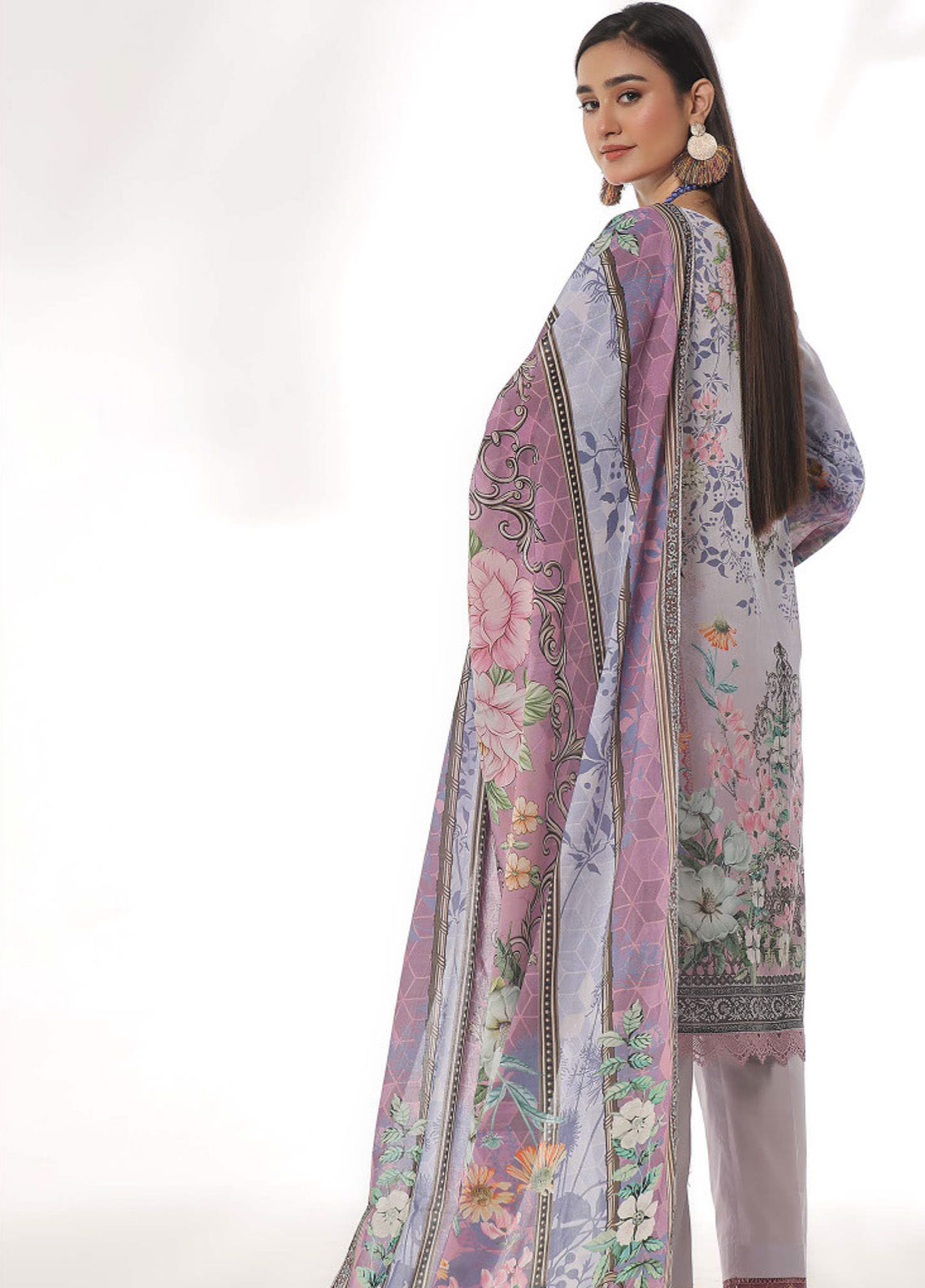 Roshni By OS Textile Digital Printed Lawn 3 Piece Unstitched Suit RS25SL D-20463B Roshni By OS Textile Digital Printed Lawn 3 Piece Unstitched Suit RS25SL D-20463B