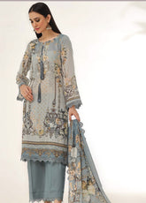 Roshni By OS Textile Digital Printed Lawn 3 Piece Unstitched Suit RS25SL D-20464B