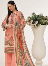 Roshni By OS Textile Digital Printed Lawn 3 Piece Unstitched Suit RS25SL D-20465A