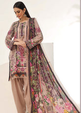 Roshni By OS Textile Digital Printed Lawn 3 Piece Unstitched Suit RS25SL D-20483B