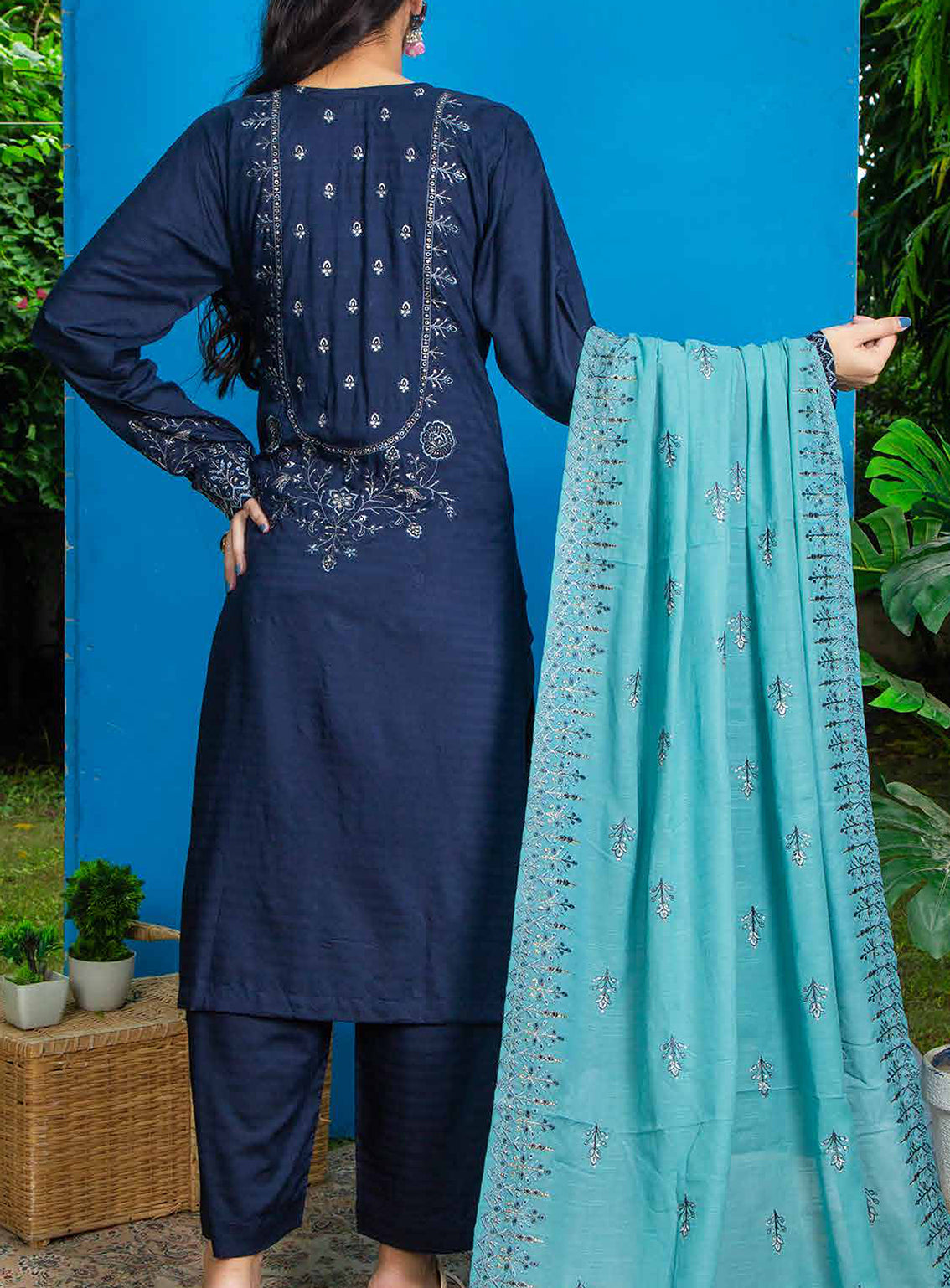 Royal Attire By Pashmina Embroidered Cotton Satin 3 Piece Unstitched Suit P24RA D-04 Royal Attire By Pashmina Embroidered Cotton Satin 3 Piece Unstitched Suit P24RA D-04