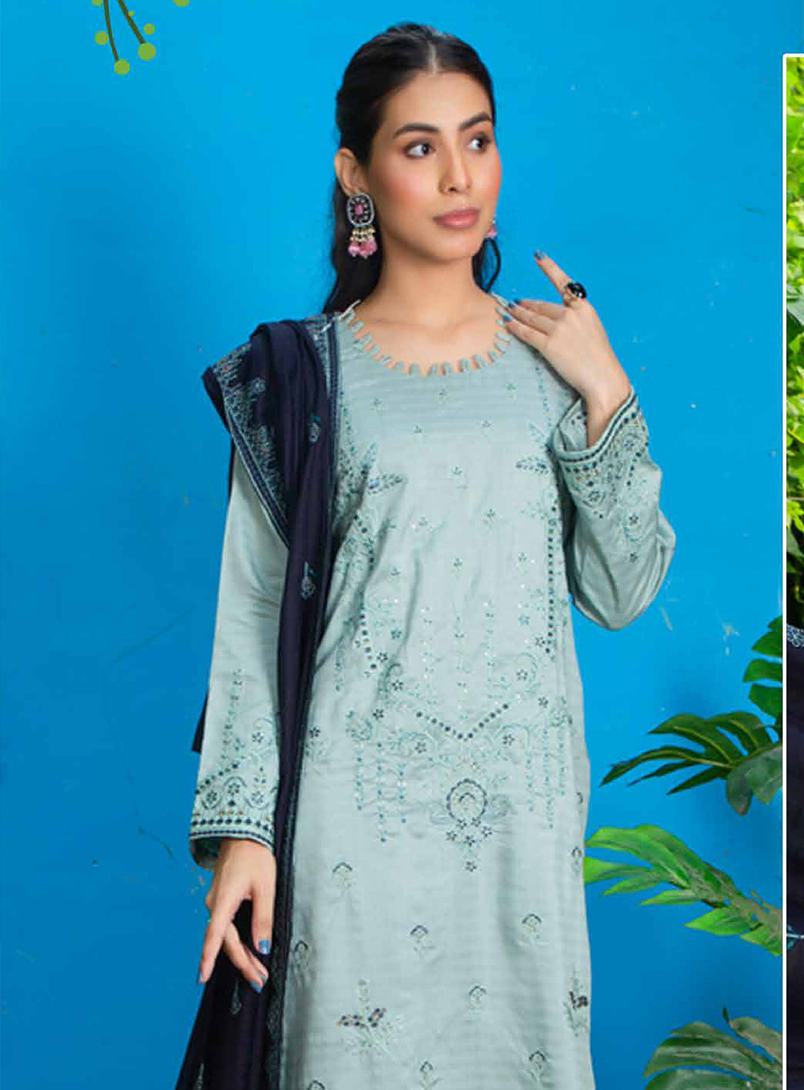Royal Attire By Pashmina Embroidered Cotton Satin 3 Piece Unstitched Suit P24RA D-06 Royal Attire By Pashmina Embroidered Cotton Satin 3 Piece Unstitched Suit P24RA D-06