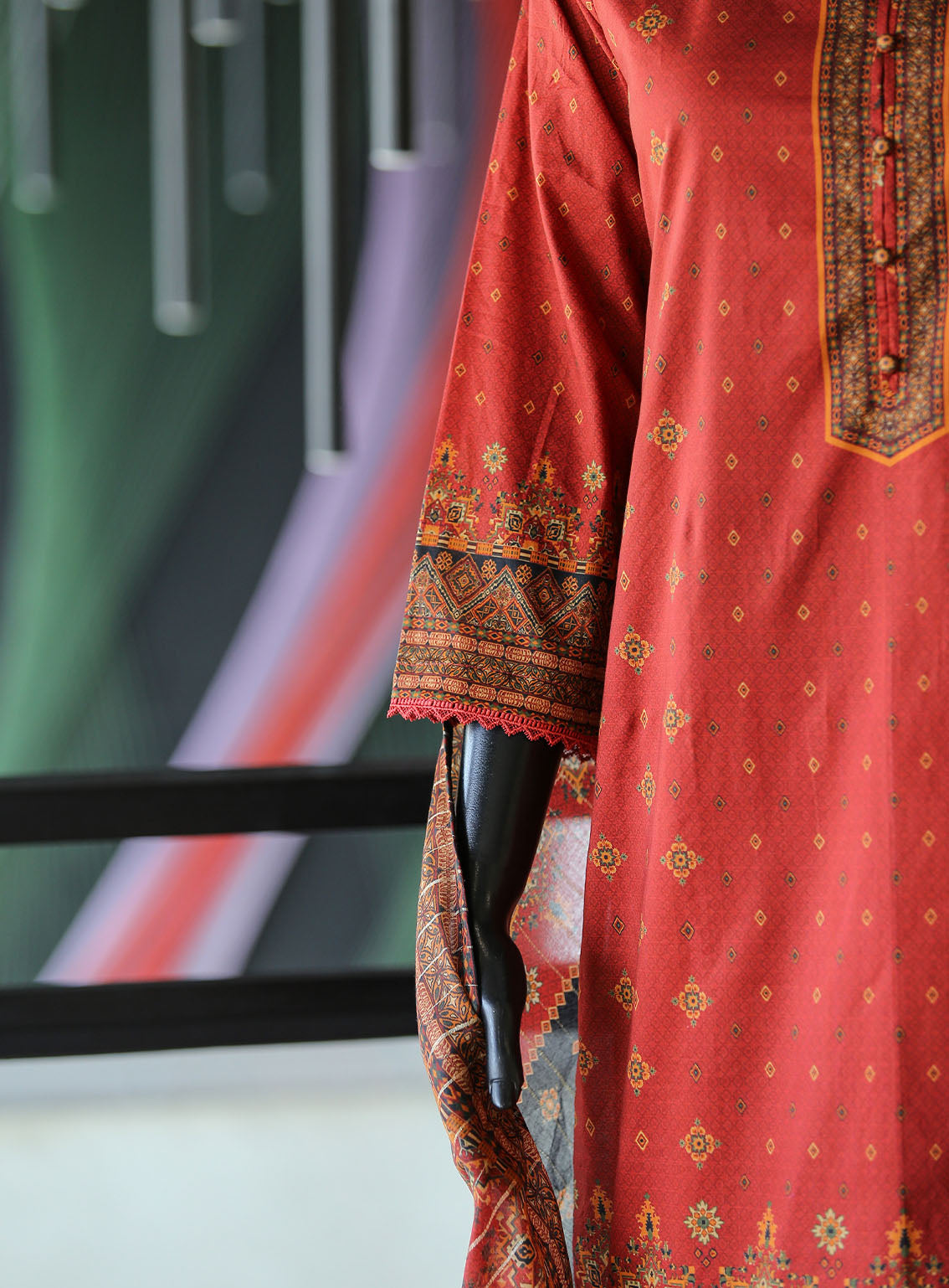 Royal Fashion Digital Printed Lawn 3 Piece Stitched Suit - RF24DPL BS-03 Royal Fashion Digital Printed Lawn 3 Piece Stitched Suit - RF24DPL BS-03